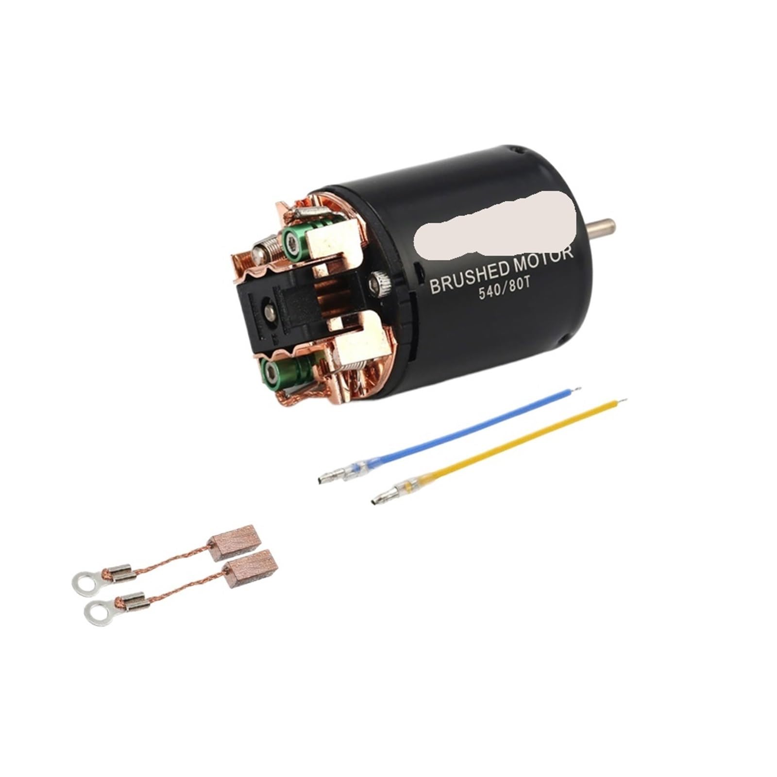Silnik bezszczotkowy 540 13T-80T z ESC WP-1060-RTR 60A wodoodporny (tylko 540 80T)