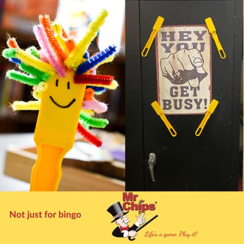 Mr Chips Made In Usa Magnetic Bingo Wand Set – 7 Pack Magnetic Wands - Ideal For Bingo, Science Experiments, Homeschool Accessories, Fridge Décor & Sewing Supplies #TOP2