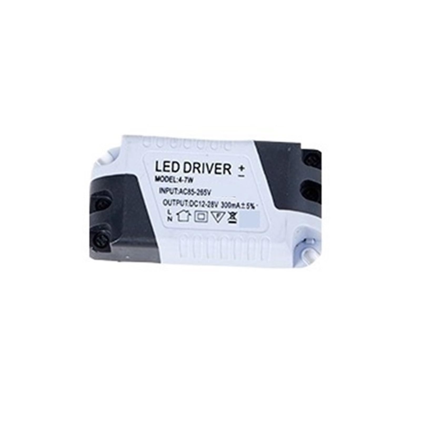 Driver for luce LED con trasformatore da 3-4W/4-7W/8-12W/12-18W/18-24W/24W-36W Alta Affidabilità(B)