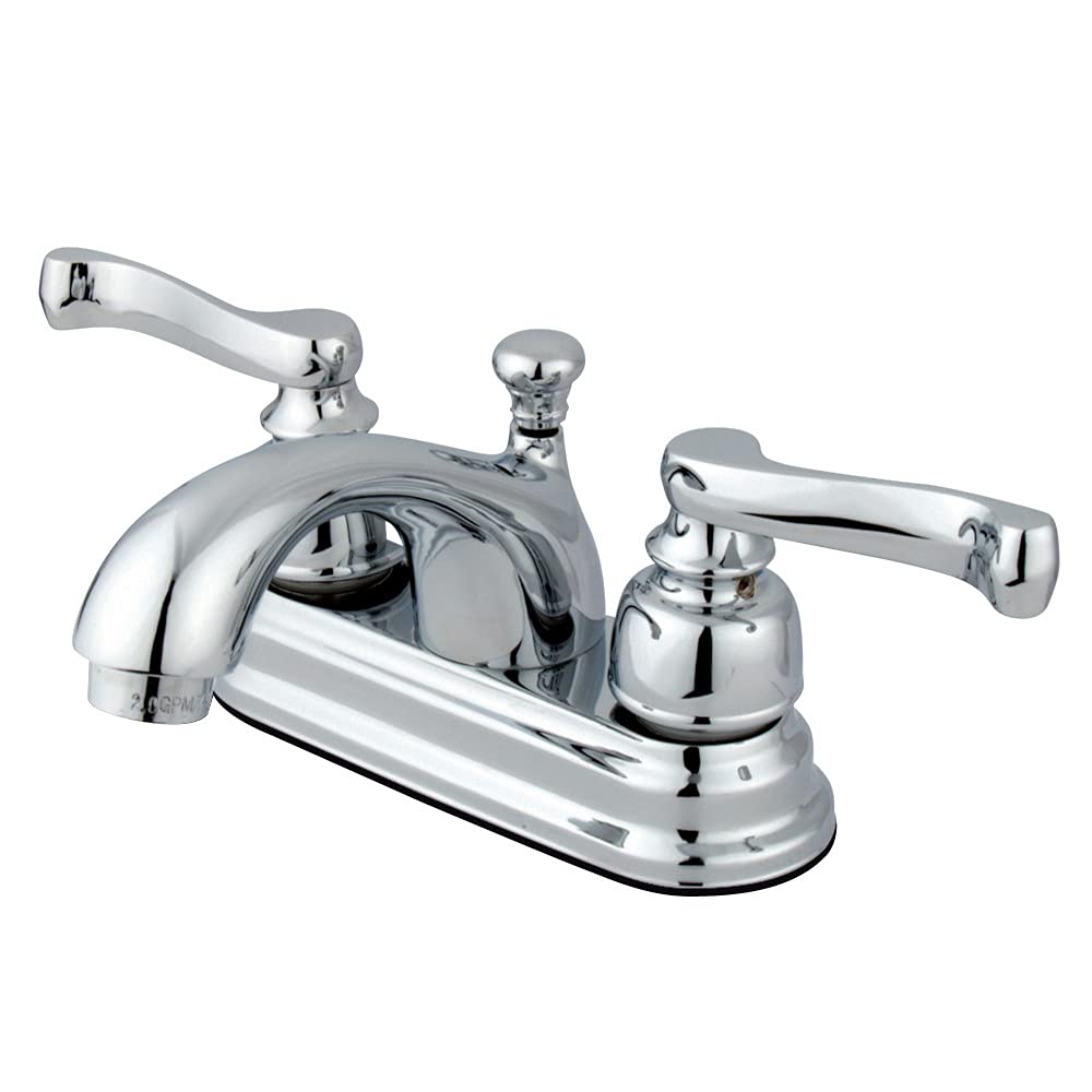 Kingston BrassKB5601FL Royale Classic Centerset Lavatory Faucet, Polished Chrome