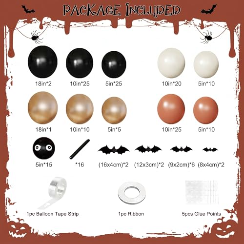 Halloween Balloon Garland Arch Kit for Halloween Party Decorations - 4.19 - 5.39 w/ Code + 40% Off Code 5O9Z4Z5J - image 6