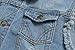 NASKY Chaleco Vaquero Hombre Sin Mangas Chaqueta con Capucha (Azul Claro, x-Large)