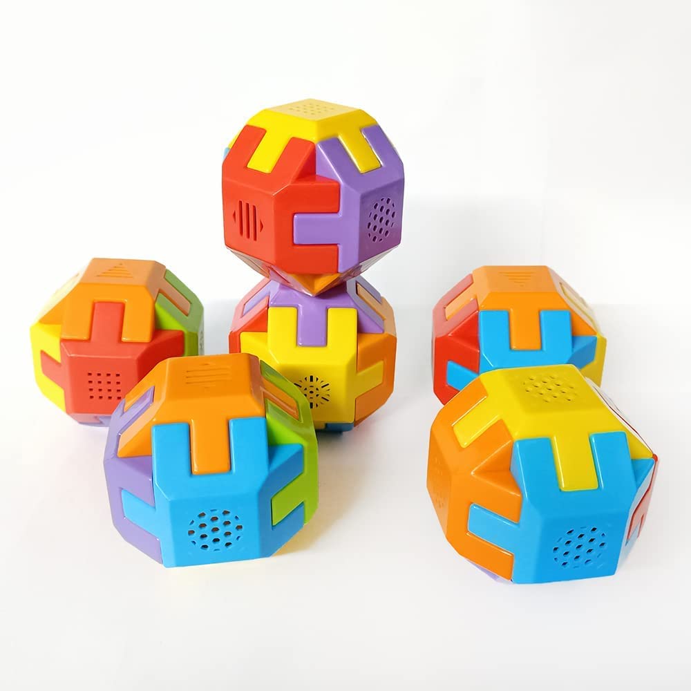 SQUICKLE 6 Pcs Magic Puzzle Ball | Colors Stacking sorter Activity Ball for Girl & Boy | Puzzle Toy for Kids & Adults | Educational Toy | Brain Teasers for Children - Colour Many Vary (B0BBTWX8XH) Amazon Price History, Amazon Price Tracker