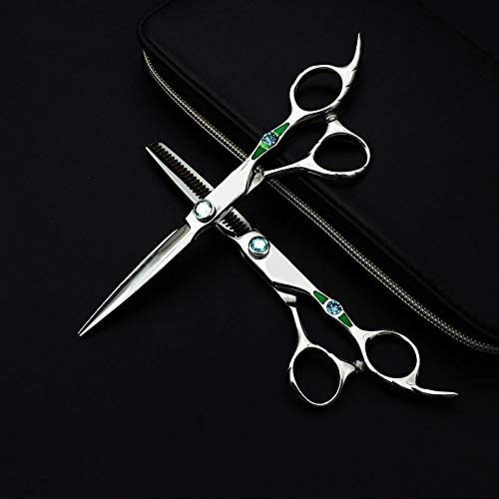 Ciseaux de coiffure professionnels ciseaux amincissants 6 pouces outil de barbier polyvalent