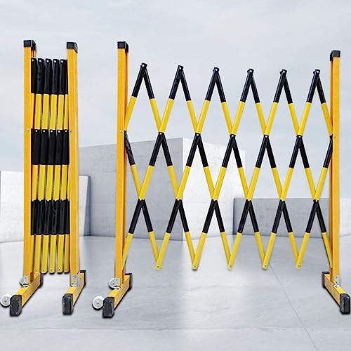Barrière de circulation rétractable pliable pour signalisation routière