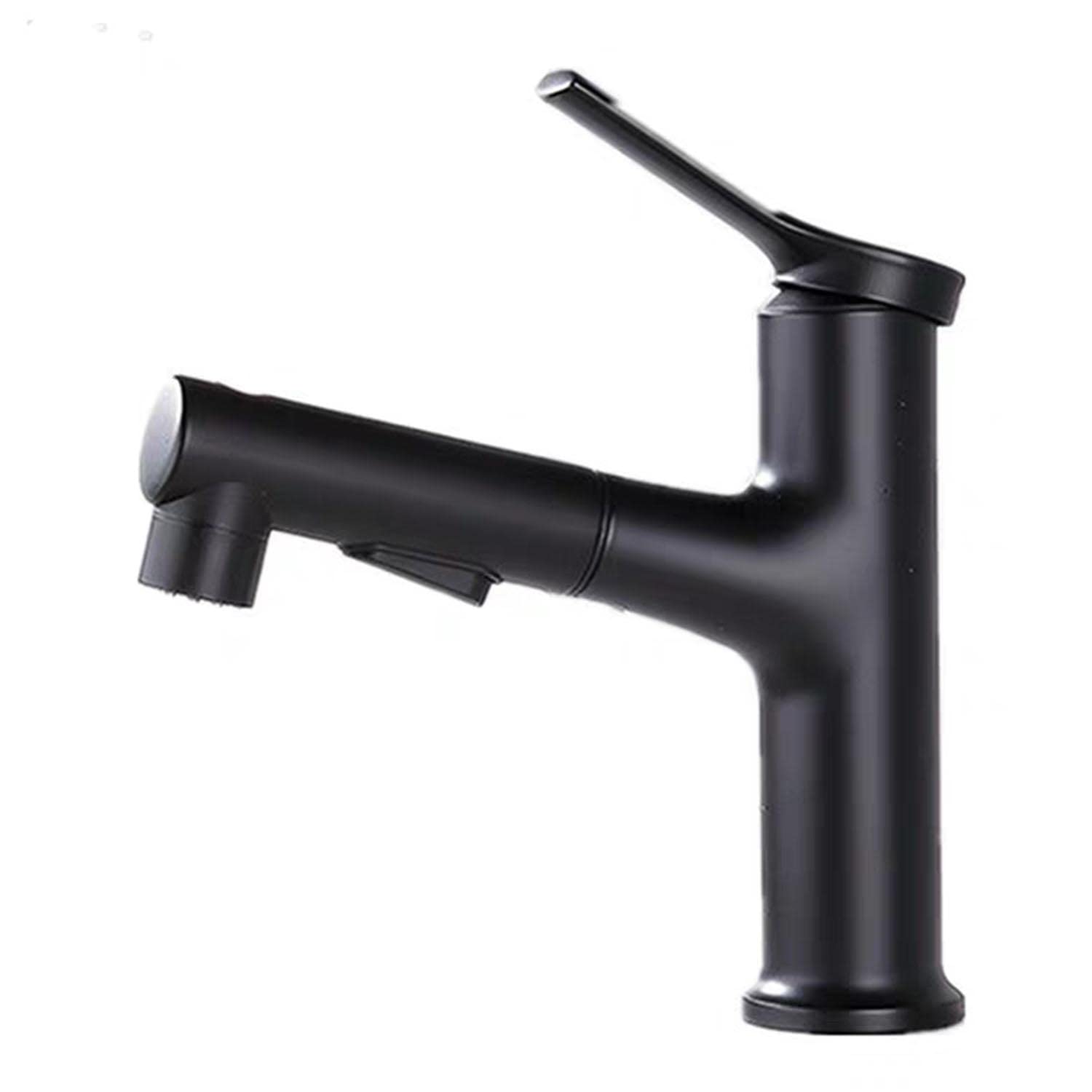 SYGA 3 Ways Basin Sink Faucet Wash Sprayer 360 Degree Rotate Deck Mount Faucet Hot and Cold Water Tap Bathroom Accessories (Alloy Black) (B0B59PJ4Q5) Amazon Price History, Amazon Price Tracker