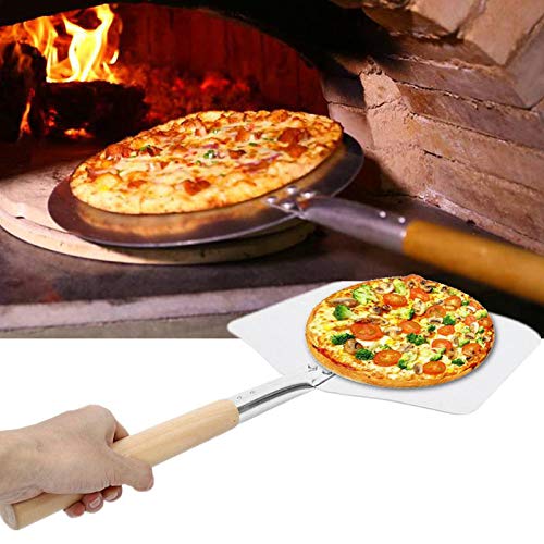 MHYNLMW Pizza Aluminium Pizza Spatula Pelle Poisson DE CAISSEAU Plaque DE Plaque Un Barbecue Outil de Cuisson du Four à Grill