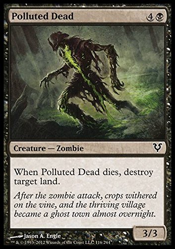 Magic The Gathering - Polluted Dead (116) - Avacyn Restored - Foil