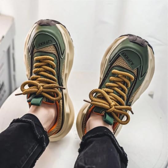 Image of JAMARION Stylish Casual Shoes Sneakers for Men | Synthetic Leather Lace-Up Shoes