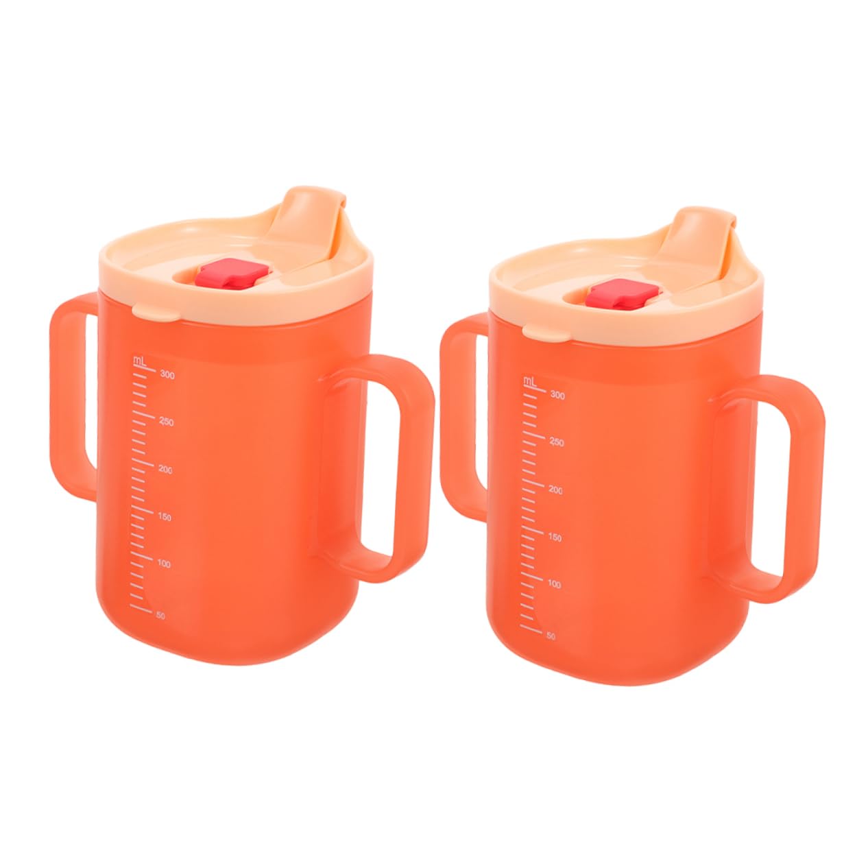 SEWOART 2pcs Boys and Girls Straw Cup Leakproof Sports Bottle for Elderly Training Cup Straw for Toddlers Non-spill Travel Mugs Ergonomic Design for Comfortable to Hold