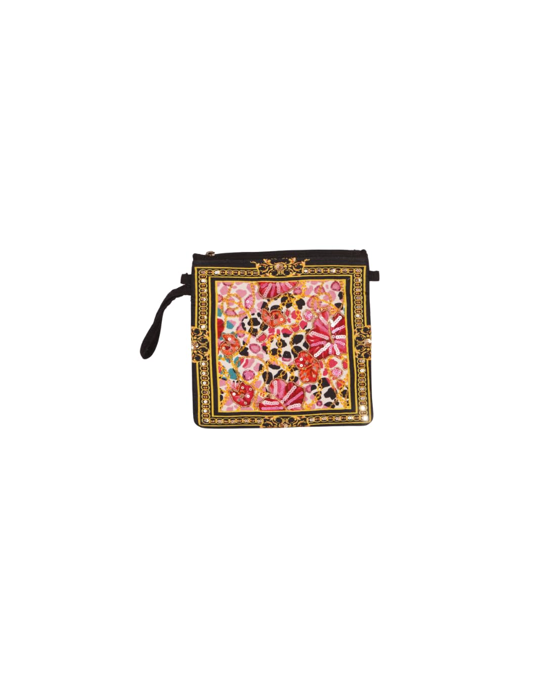 Baroque Bloom Embroidered Mini Pouch-picture-21