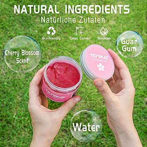 TICARVE Auto reinigingsgel voor het interieur, 2 stuks zacht en flexibel toetsenbord reinigingsgel slijmreiniger universele stofreiniger voor laptop, printer, camera's, afstandsbediening - Image 6