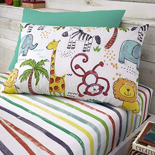 Happy Linen Company Coppia federe - Tema Animali