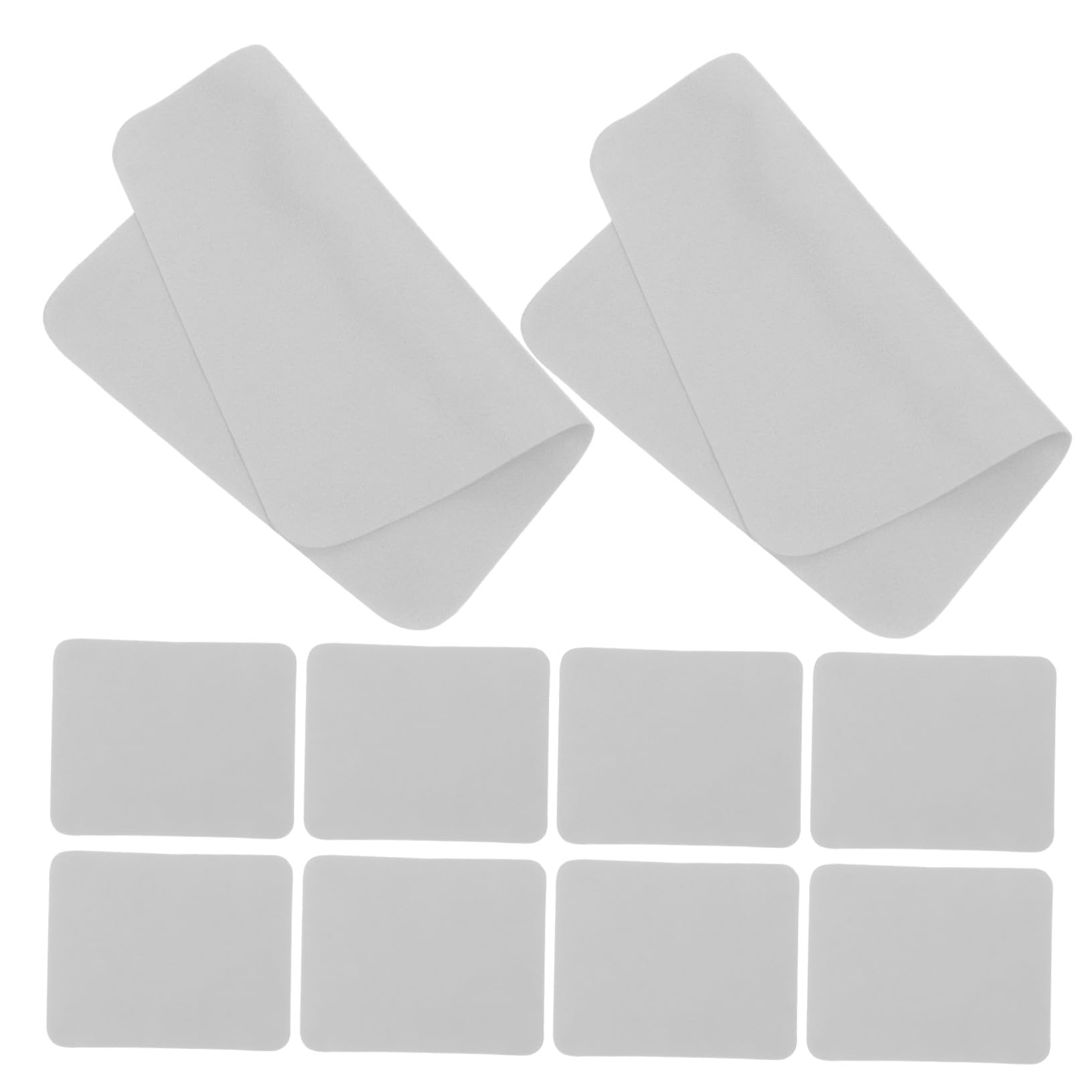100pièces Lot de Lingettes Microfibre pour Lunettes Nettoyage sans Taches pour Verres et Écrans Dimensions