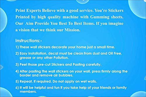 Image of Print Experts CNG Stickers Front Side Gumming for Car, Bus, Trucks Scratch Resistant Vinyl Standard Size 3.5x3.5 Inch Pack of 4 Pcs
