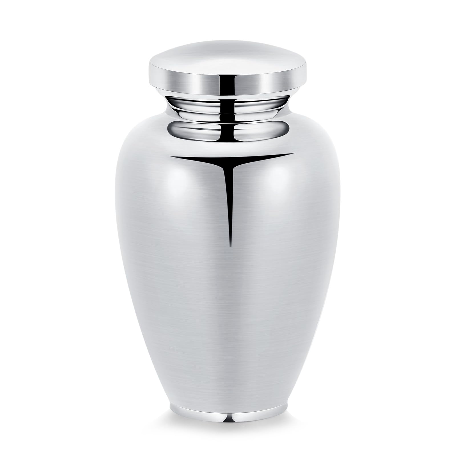 memorial jewelry Large Urns for Human Ashes 7.48/8.26/9.25 Inch Large Sized Urns for Ashes Adult Male Female Keepsake Cremation Urns for Ashes Stainless Steel
