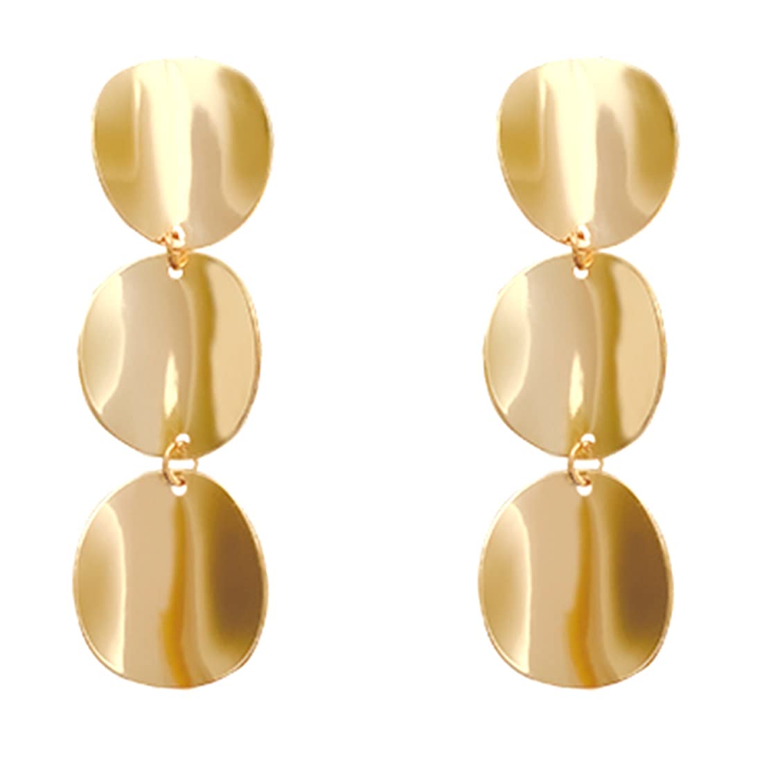 Yellow Chimes Earrings for Women and Girls Fashion Golden Dangler Earrings | Gold Plated Western Geometric Circle Shaped Dangler Earrings | Birthday Gift for Girls & Women Anniversary Gift for Wife (B0B8DFSSXX) Amazon Price History, Amazon Price Tracker