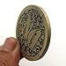 Glamtune Yes No Challenge Coin Medallion Decision Maker Coin Souvenir Collector (Gold)