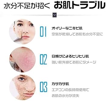 補水美顔器 噴霧式 充電式 水分テスト機能付き Amazon.co.jp: スチーマー美顔器ハンディミスト ナノ顔面噴霧器