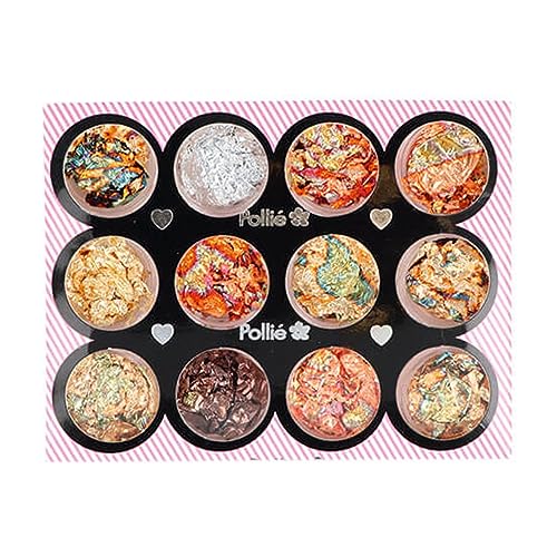 PAN DE ORO NAIL ART 12COLORES