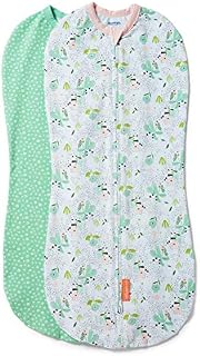 SwaddleMe Pod - Large, 2 Pack, Peekaboo Panda, 3-6 Months