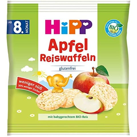 HiPP , 7er Pack Hipp Bio Knabberprodukte Reiswaffeln Cover
