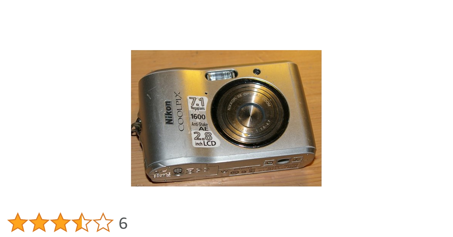 Nikon ニコン COOLPIX L16 コンパクトデジタルカメラ 動確済 Amazon | Nikon デジタルカメラ COOLPIX (クールピクス) L16