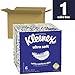 Kleenex Ultra Soft Facial Tissues, 1 Cube Box, 65 Total Tissues
