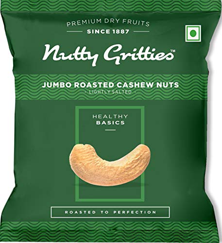 Image of Nutty Gritties Lightly Salted Roasted Cashew Nuts, 21g