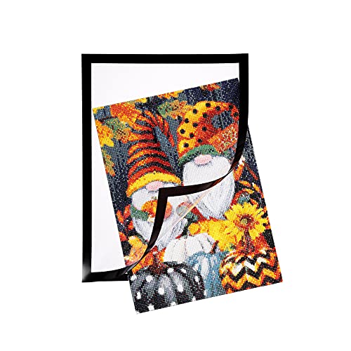 Diamond Painting Frames, Frames for 12x16in/30x40cm Diamond Painting Pictures, Magnetic Diamond painting Art Frames for Diamond Painting Canvas/Photos, Window Door Wall Gallery Picture Black Frames