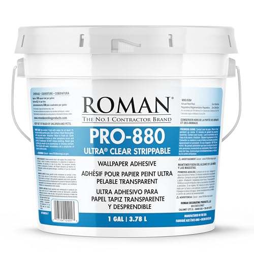 Roman PRO-880 Wallpaper Adhesive & Paste for Any...