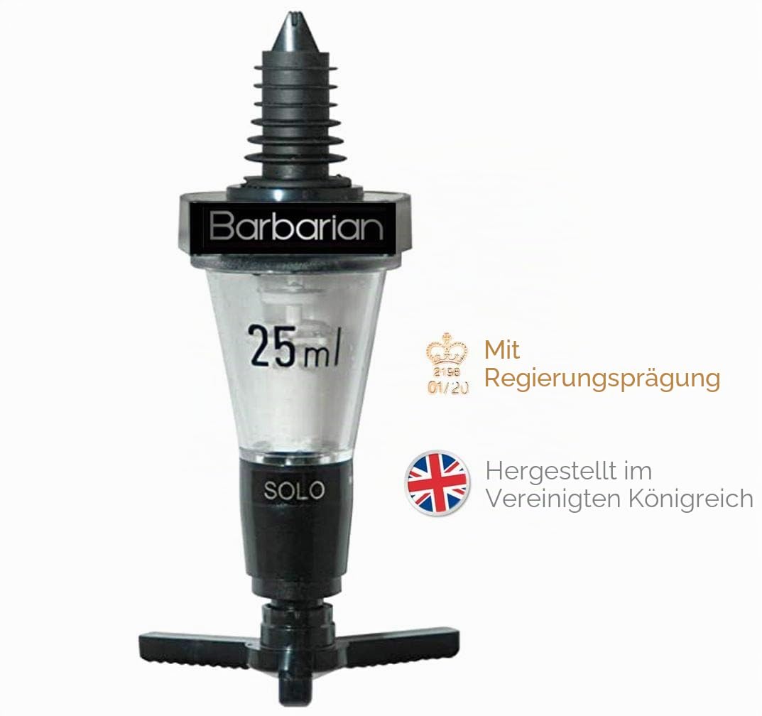 Barbarian Optics Mehrfach-Flaschenhalter, Wandhalter, für 4/6 Flaschen, für Hausbar, Schnaps, Wein, Bar-Butler, Shot-Einteiler, perfekt für die heimische Bar