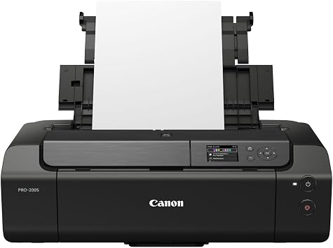 Canon PIXMA PRO-200 Printer - Vibrant Colour Printing, Versatile Media Handling, A3+ Size - 8-Colour Dye-based Ink - 3 Paper Feed Options - Easy to Use