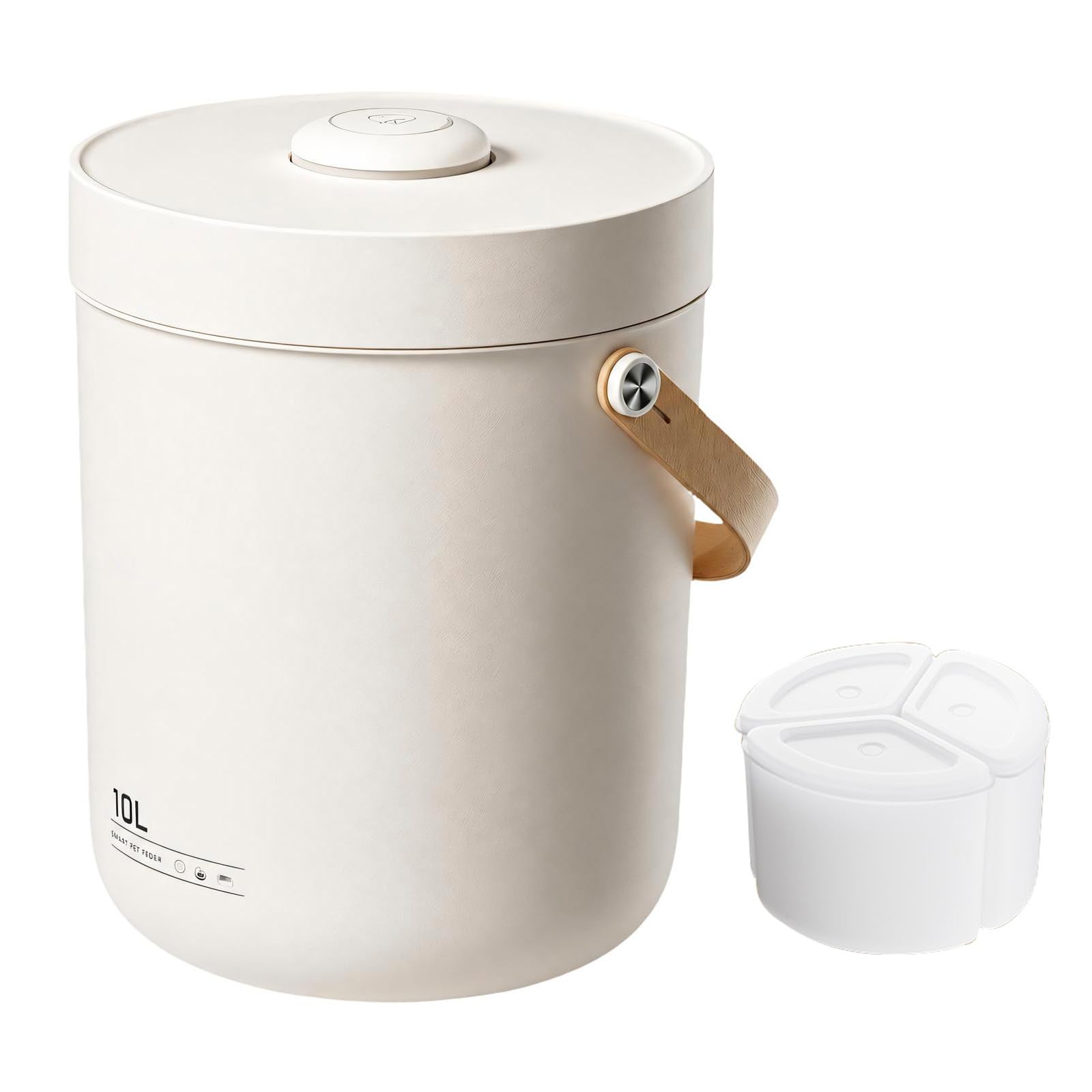 Recipiente de comida para perros vacío, 1 set of large parti
