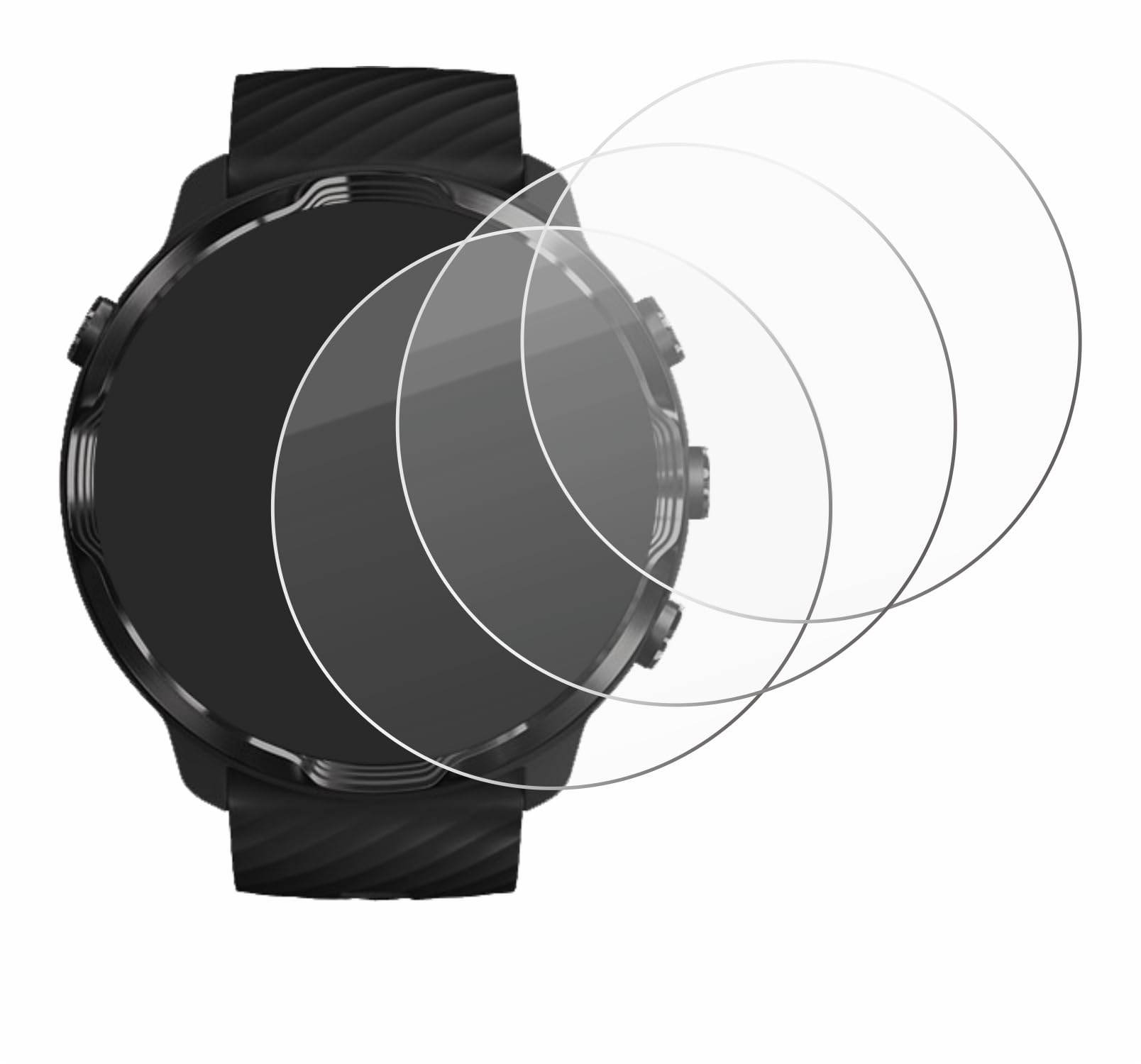 LK 2+2 Pezzi Vetro Teperato per Google Pixel 8, 2 Pezzi Pellicola