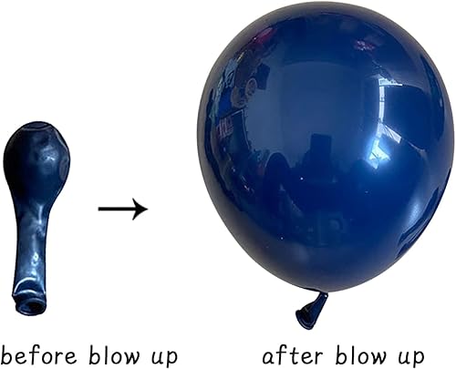 Miniatura 41 de Kit de arco de globos azules y amarillos, kit de guirnalda de globos de látex con globos de estrella de aluminio 4D para baby shower, aniversario