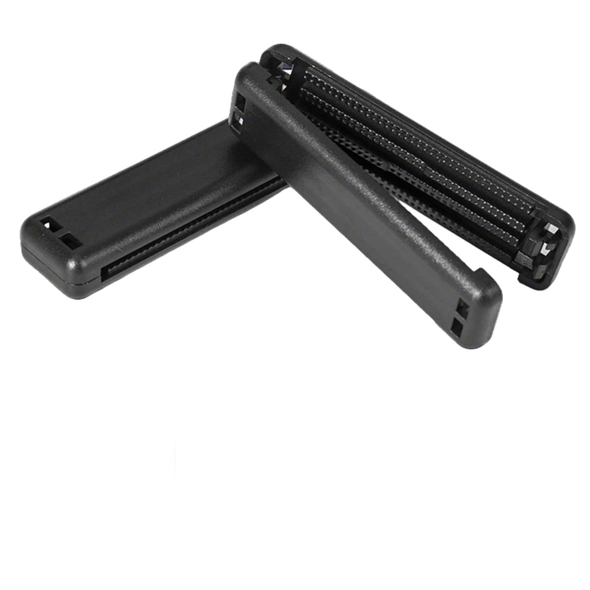 Wcawnlt 2 Piezas Ajustador Universal de Cinturón de Seguridad para Coche - Reductor de Presión para Hombros y Cuello Negro, Confort Ergonómico Ideal para Conductor y Pasajero