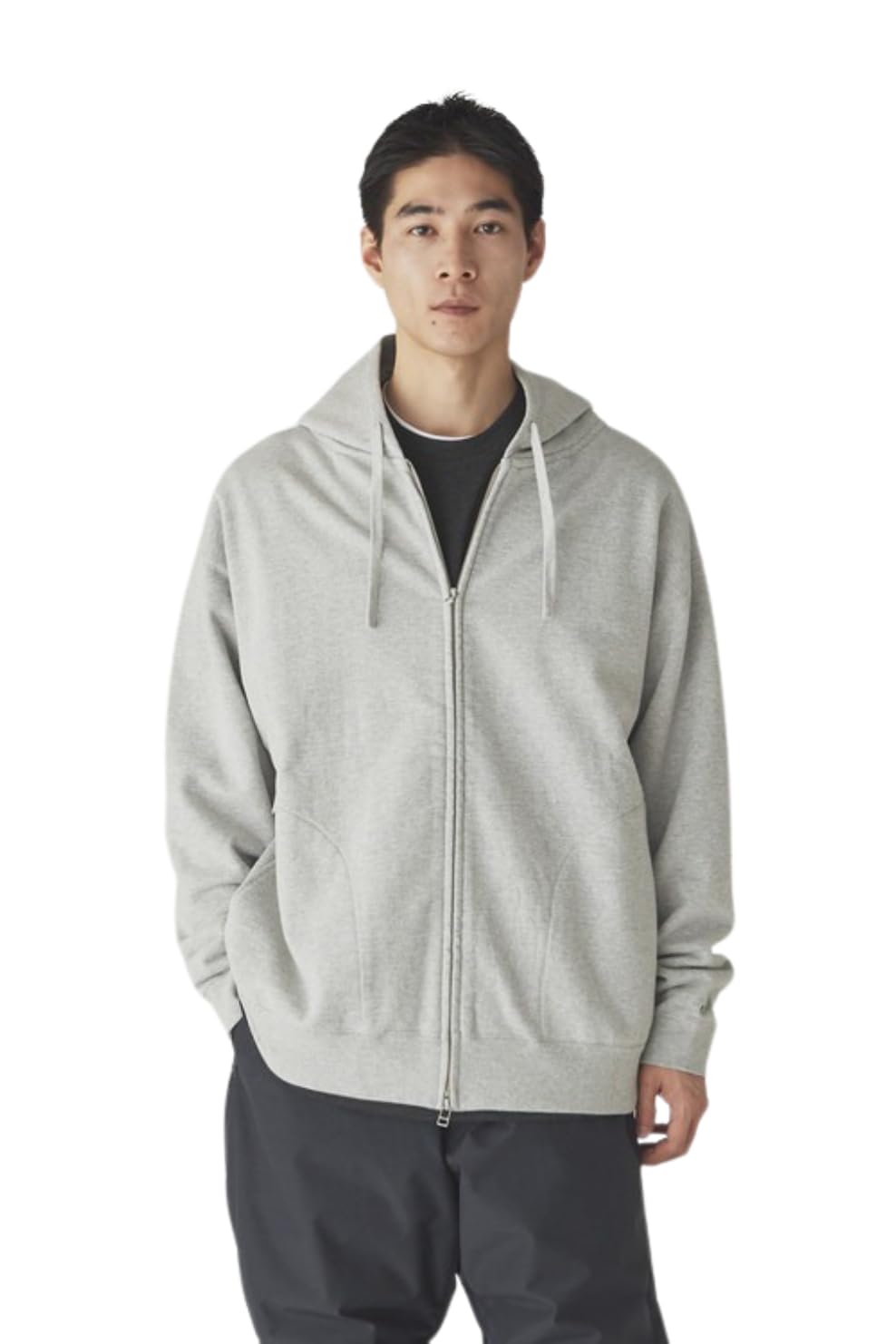 Amazon.co.jp: Recycled Cotton Zip Up Parka : ファッション