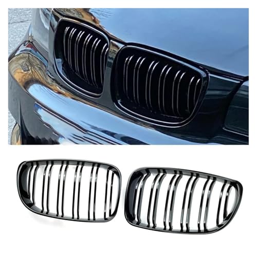 Calandre avant double ligne pour BMW E81 E87 E82 E88 2008-2013 - 5
