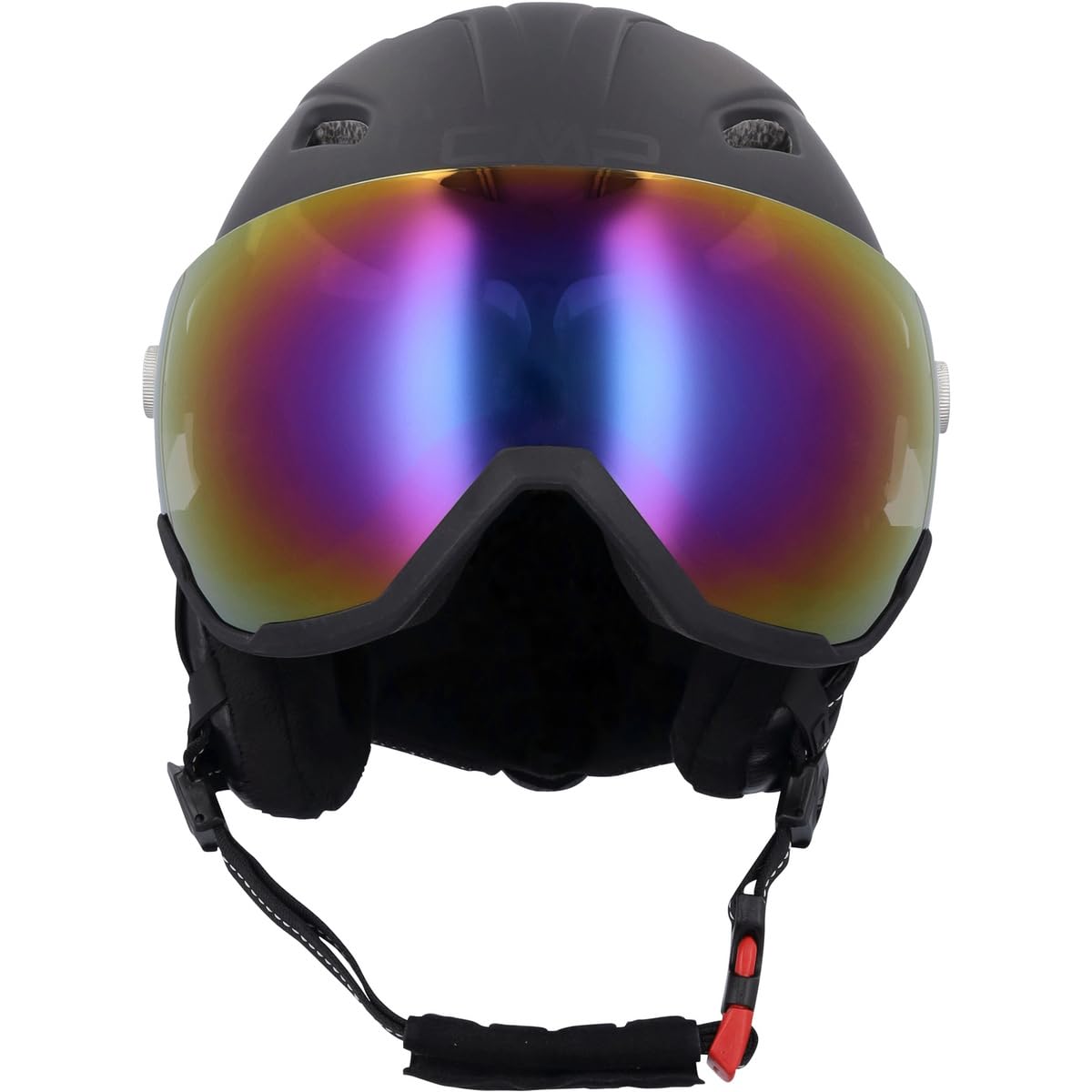 CMP, Casco da sci Wa-2 con visiera, Nero, M