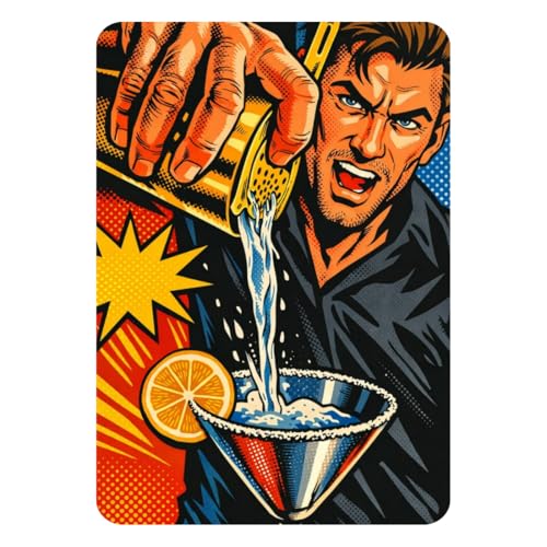 Image of Zesta Bathroom Decor Items Washroom Decor Tin Sign | Aesthetic Posters Wall Poster for Bedroom | Magnetic Cafe Decoration Items /Restaurant Decorations Items | Quirky Home Decor Bar Accent (Bar (2))