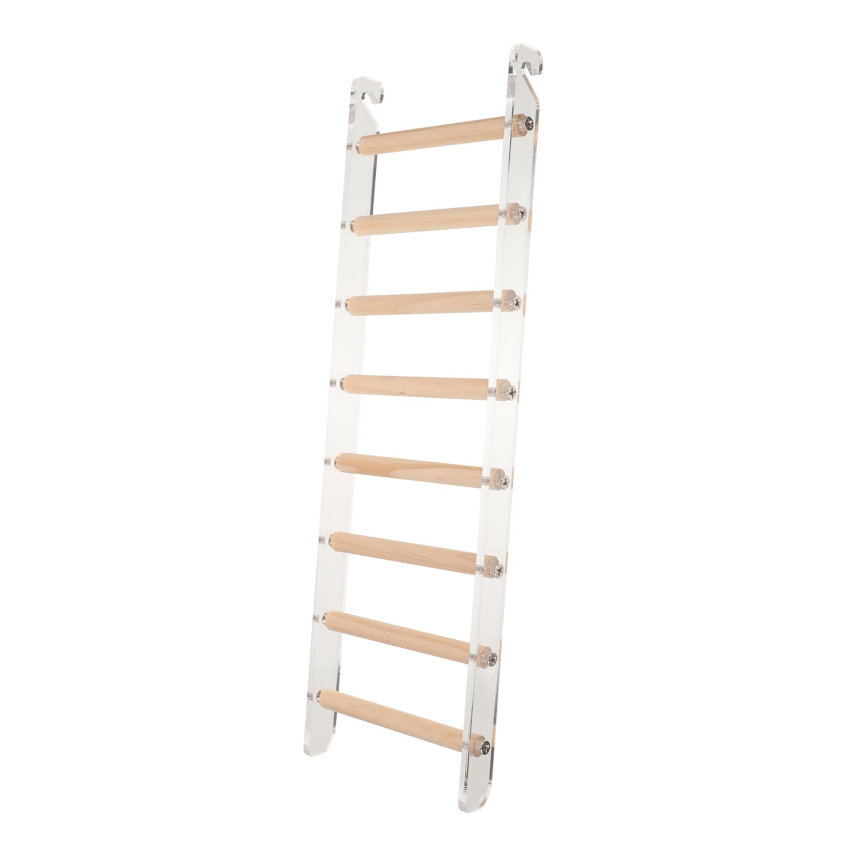 BELLIFFY Bird Ladder for Parrots Climbing Perch for Bird Cage Durable Easy to Install Design for Play and Mood Enhancement for Home Pet Stores