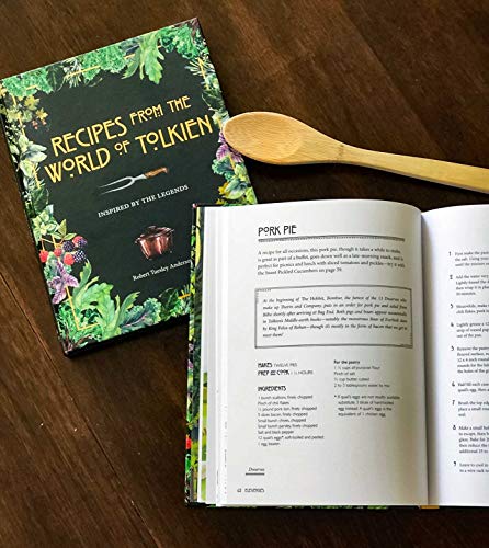Image of Recipes from the World of Tolkien - Tolkien Reference Book, Literary Cookbook: Inspired by the Legends