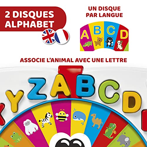 Chicco Baby Professeur Bilingue FrançaisAnglais Table d'Activités pour Enfants Trieur de Formes Jouet Interactif Educatif Parlant Inspiré de la Méthode Montessori Jouet Enfant 2 à - vue 7
