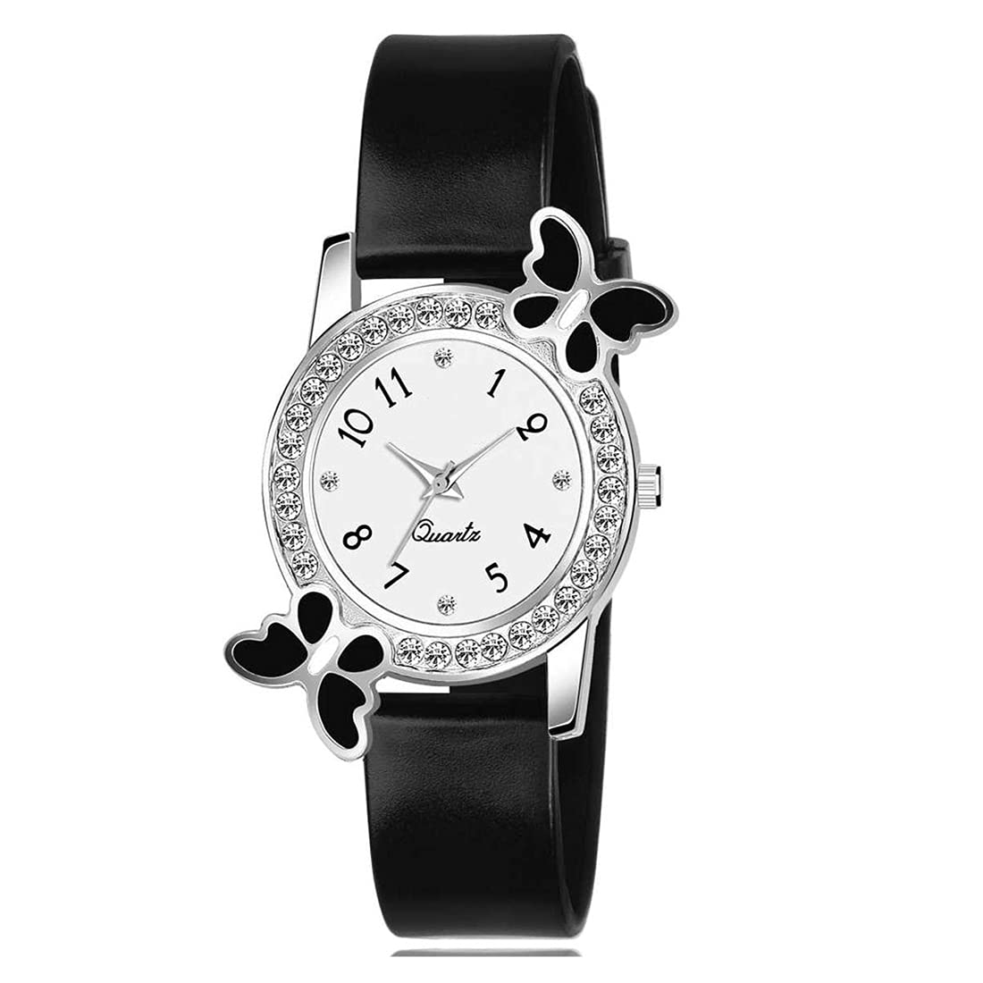Endeavour Branded Analogue Butterfly Watch 3 Different Colour Belt Watch for Women or Girls (Black) (B09BG25DXZ) Amazon Price History, Amazon Price Tracker
