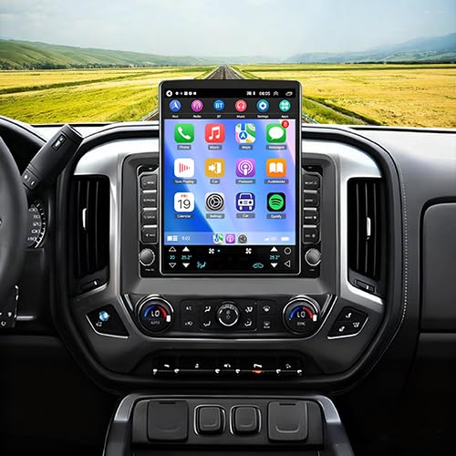 Radio para auto doble DIN con pantalla táctil 9.7 pulg miniatura 1