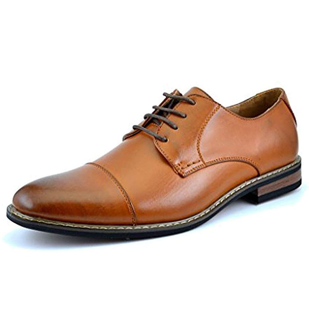 Dream Pairs Wingtips, Men's Oxford,Size 11W,Brown,PRINCEWIDE-6