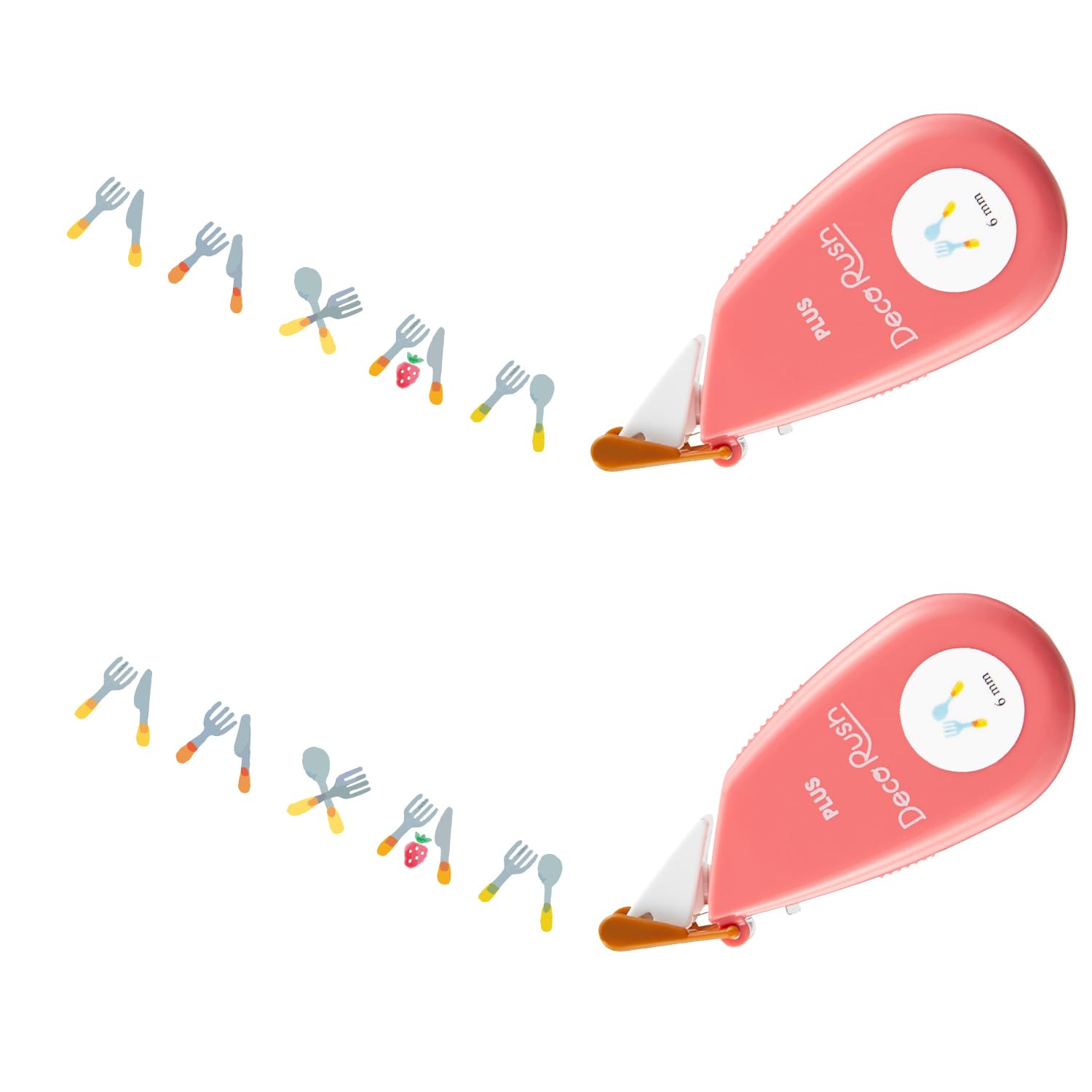 Plus Decorash Deco Tape, 6mm Meal