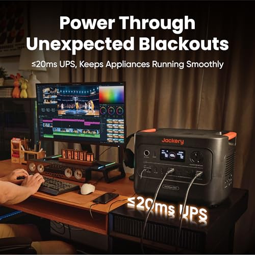 jackery homepower 3000 portable power station 3600w surge 7200w output 3072wh lfp battery solar generator essential home backup for home use power outage rv emergencies solar panel optional