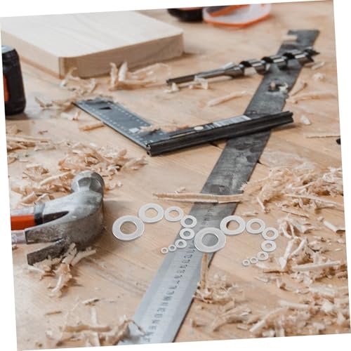 Arandelas planas de acero inoxidable Cabilock kit de 360 piezas para reparación 6